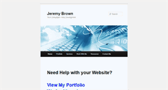 Desktop Screenshot of jeremyebrown.com